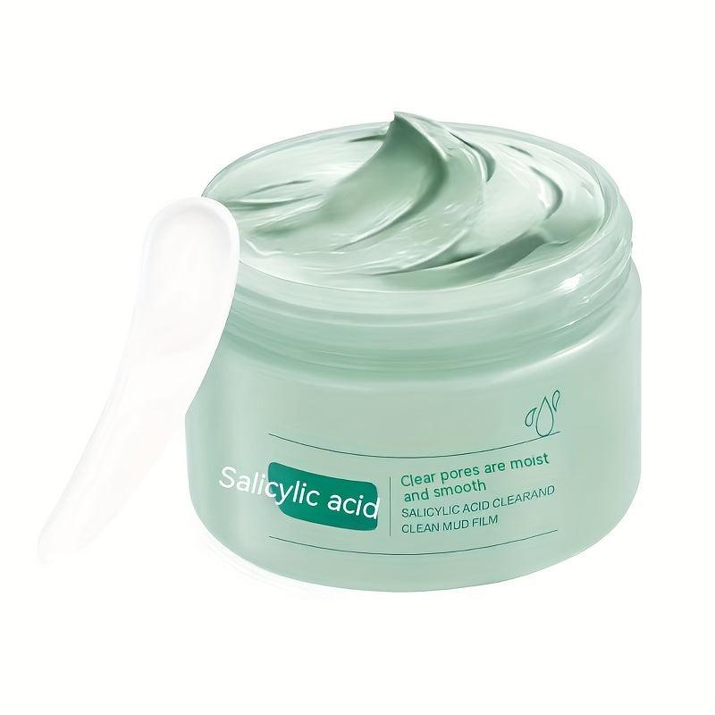 Salicylic Acid Mud Mask 100g Gentle Exfoliation for Silky Radiant Skin