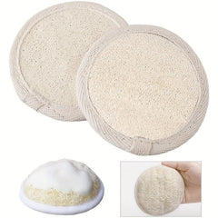 Natural Loofah Pad Facial Exfoliating Scrubber