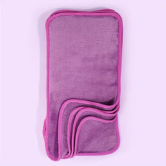 10pcs Makeup Remover Cloth Reusable Microfiber Face Towel Cleaning Wash Cloth