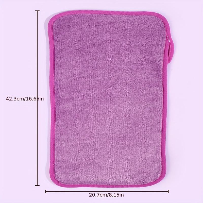 10pcs Makeup Remover Cloth Reusable Microfiber Face Towel Cleaning Wash Cloth
