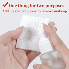 240 Pcs Stretchable Cosmetic Pads Makeup Removal & Facial Mask