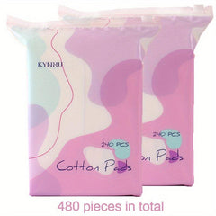 240 Pcs Stretchable Cosmetic Pads Makeup Removal & Facial Mask