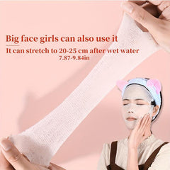 240 Pcs Stretchable Cosmetic Pads Makeup Removal & Facial Mask
