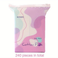 240 Pcs Stretchable Cosmetic Pads Makeup Removal & Facial Mask