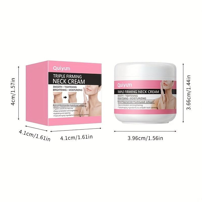 Neck Cream for Smooth Neck Lines and Firming Skin