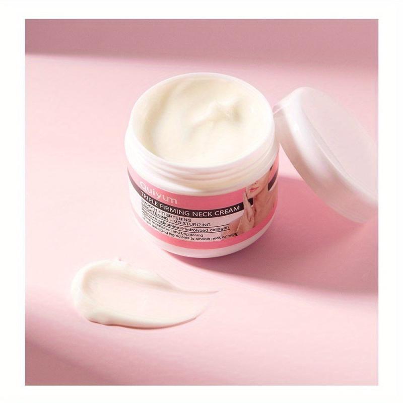 Neck Cream for Smooth Neck Lines and Firming Skin