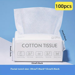 Sensitive Skin Cleaning Face Towel Dry/Wet Skin Friendly Soft Pads