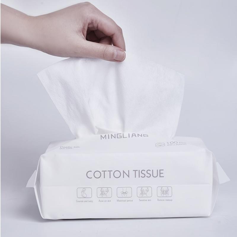 Sensitive Skin Cleaning Face Towel Dry/Wet Skin Friendly Soft Pads