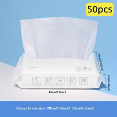 Sensitive Skin Cleaning Face Towel Dry/Wet Skin Friendly Soft Pads
