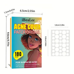 Acne Cover Patch Hydrocolloid Pimple Patch Zits Blemishes Spot Stickers