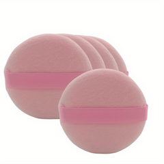 10 Pcs Round Shape Facial Powder Puff Soft Cosmetic Makeup Sponge