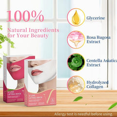 APPTI Double V Shape Chin Reducer Face Lifting Mask Firming Tightening
