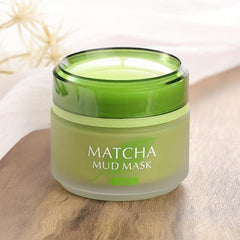 Matcha & Pearl Facial Mud Mask Set - Deep Cleansing & Moisturizing