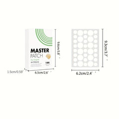 144 Pcs Hydrocolloid Acne Patch Spot Stickers For Face And Skin