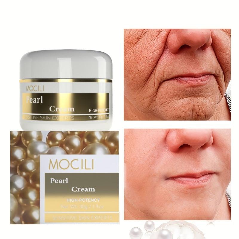 Pearl Face Cream Diminishes Wrinkles & Fine Lines Restore Youthful Radiance