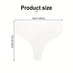 Chest Wrinkle Patch Silicone Pad Reusable Wrinkle Patches Smooth Skin For Women