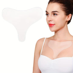 Chest Wrinkle Patch Silicone Pad Reusable Wrinkle Patches Smooth Skin For Women