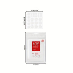 24 Pcs Acne Pimple Patch For Blemishes And Zits Cover Spot Stickers