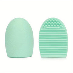 Makeup Brush Cleaner Mat Silicone Scrubber Board Tool