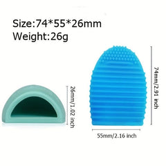 Makeup Brush Cleaner Mat Silicone Scrubber Board Tool