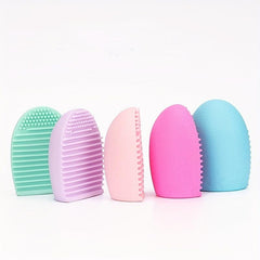 Makeup Brush Cleaner Mat Silicone Scrubber Board Tool