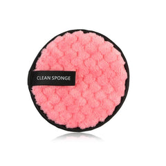Microfiber Makeup Cleaning Soft Puff Reusable Double Layers Face Cleansing Pads