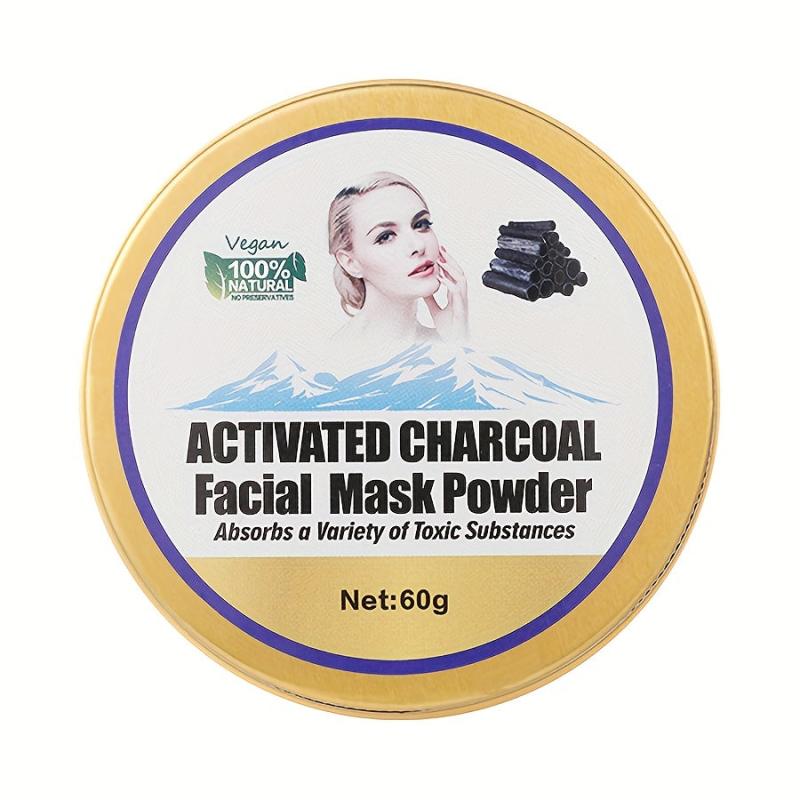 Bamboo Charcoal Face Mask Powder Deep Cleansing Skin Remove Dead Skin