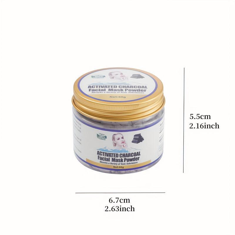 Bamboo Charcoal Face Mask Powder Deep Cleansing Skin Remove Dead Skin