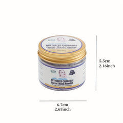 Bamboo Charcoal Face Mask Powder Deep Cleansing Skin Remove Dead Skin