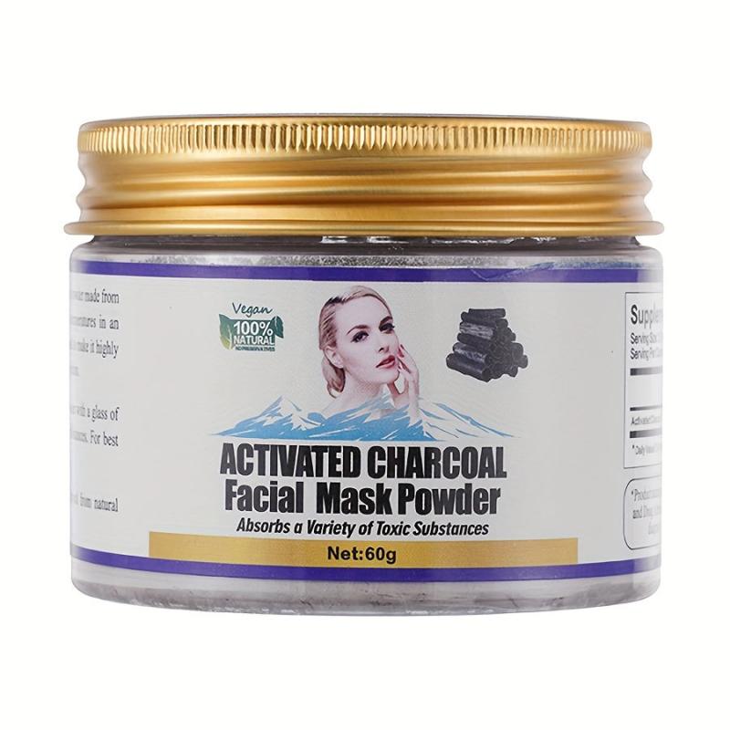Bamboo Charcoal Face Mask Powder Deep Cleansing Skin Remove Dead Skin