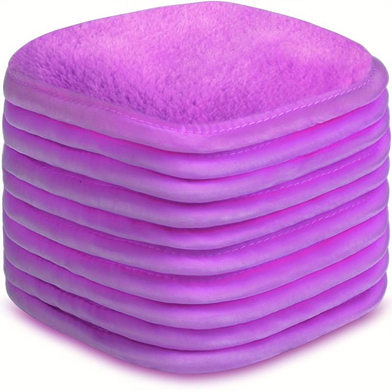 10-Pack Reusable Makeup Remover Cloth & Pads
