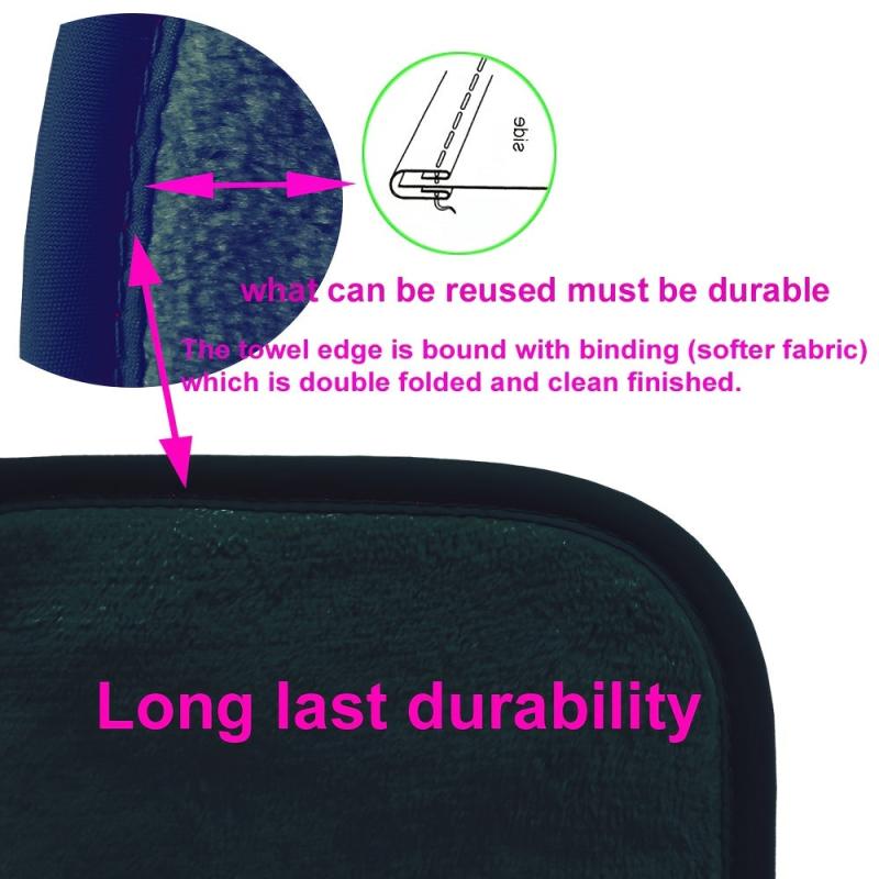 10-Pack Reusable Makeup Remover Cloth & Pads