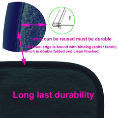 10-Pack Reusable Makeup Remover Cloth & Pads