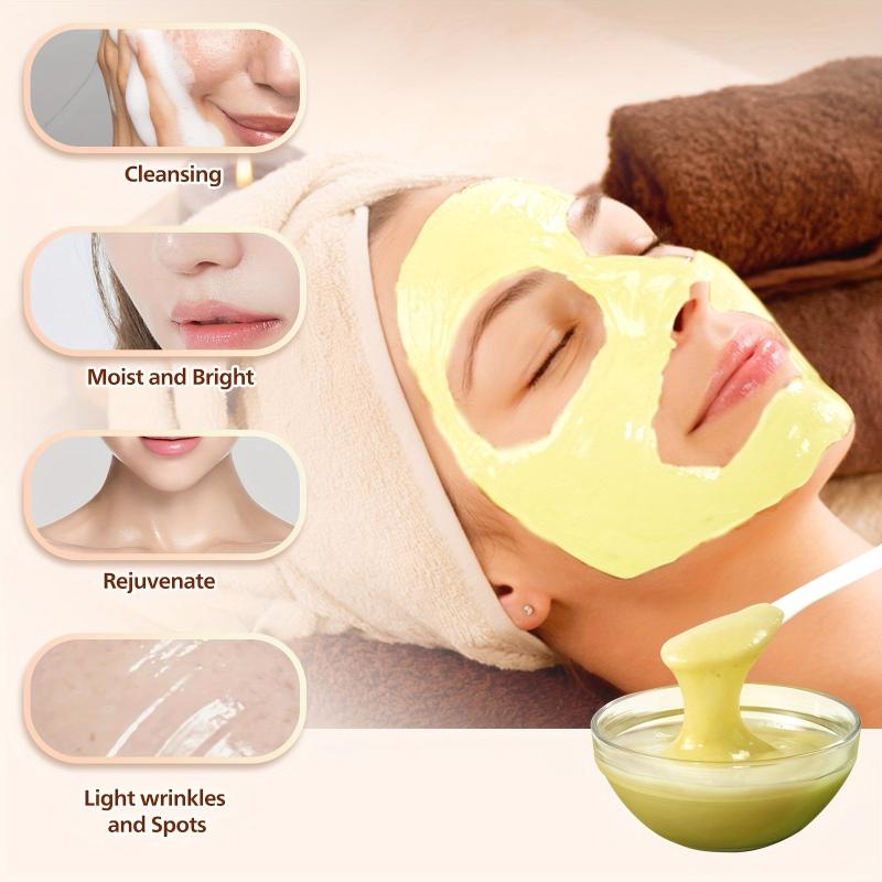 Jelly Mask Aloe Vera Turmeric Pomegranate 24K Golden DIY Spa Home Face Mask