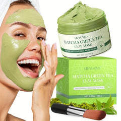 Green Tea Clay Facial Mask & Mud Blackhead Remover