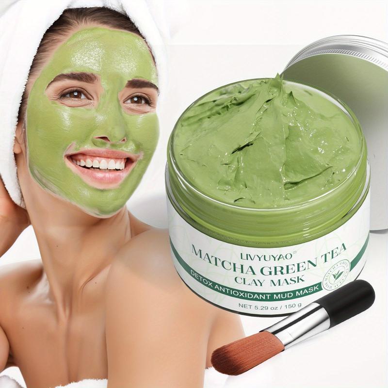 Green Tea Clay Facial Mask & Mud Blackhead Remover