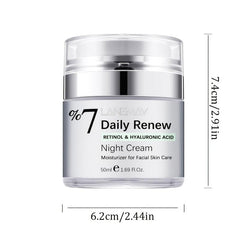 50ml Retinol Face Moisturizer Daily Renew Night Cream