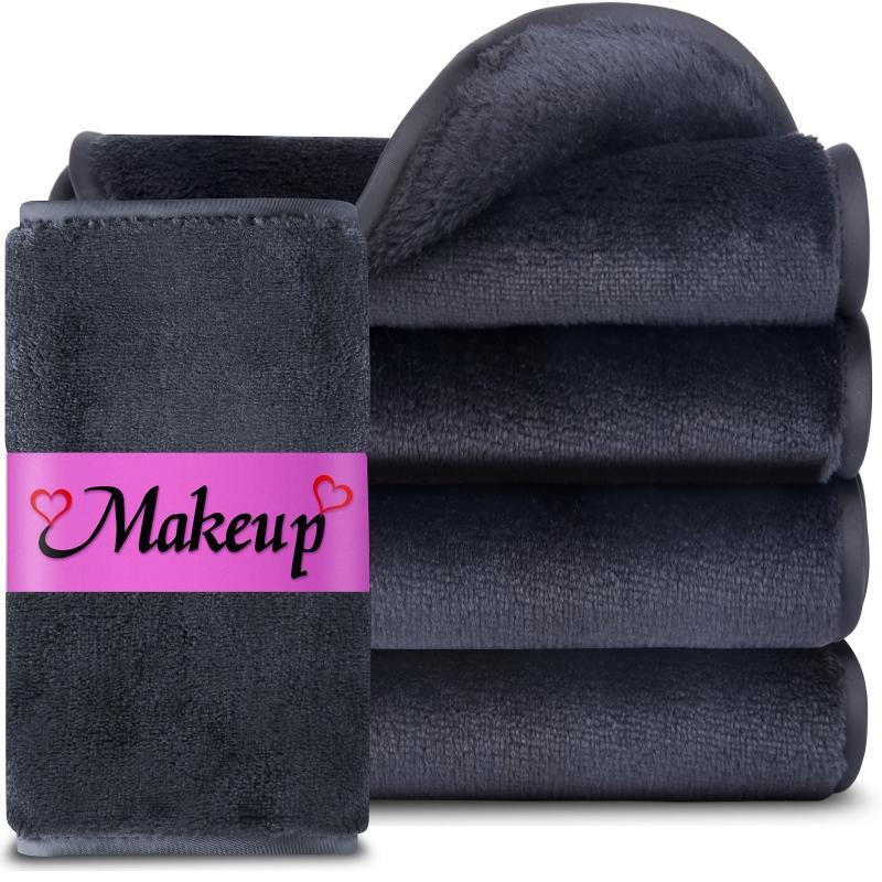 5 Pack Makeup Remover Cloth Reusable Microfiber Towels