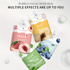 100g Moisturizing Soothing Bubble Mask for Healthy Skin Gloss