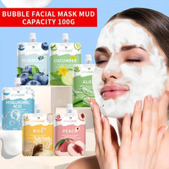 100g Moisturizing Soothing Bubble Mask for Healthy Skin Gloss