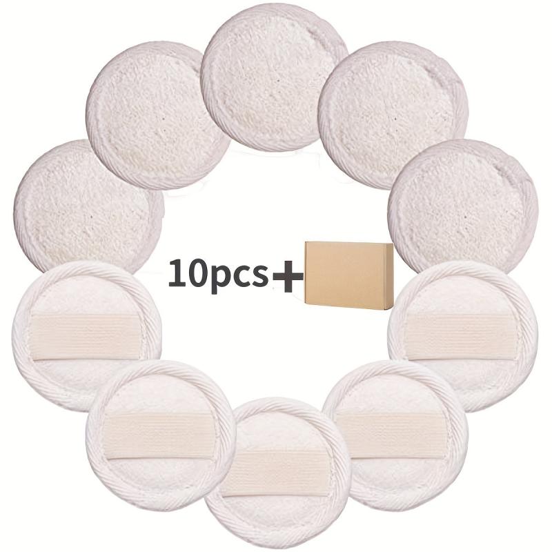 10 Pcs Exfoliating Loofah Face Brush Cleanser And Massager