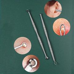4PCS Stainless Steel Blackhead Remover Tool Acne Needle Set