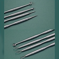 4PCS Stainless Steel Blackhead Remover Tool Acne Needle Set