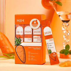 Carrot Foaming Face Mask Hydrates Soothes Unclogs Pores Tightens Invigorates