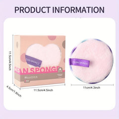 3 Pcs Makeup Remover Puff Beauty Care Tool