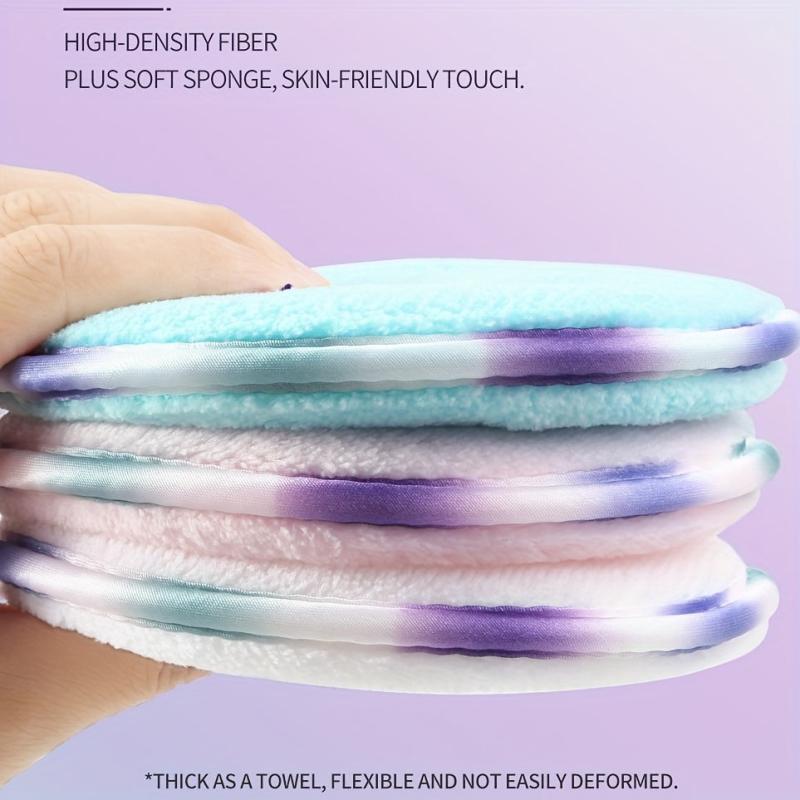 3 Pcs Makeup Remover Puff Beauty Care Tool