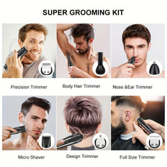 Digital Salon Hair Clipper for Precise Home Cuts