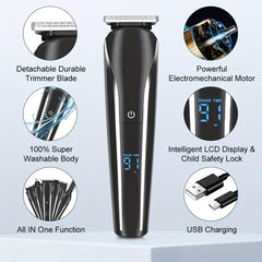 Digital Salon Hair Clipper for Precise Home Cuts