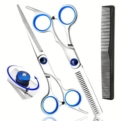Professional Hair Cutting Shears Set Stainless Steel Hair Cutting Scissors Thinn