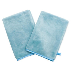 2 Pcs Makeup Remover Gloves Flannel Wash Mitts